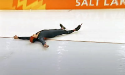 conan o'brien learns to ice speed skate at 2002 olympics