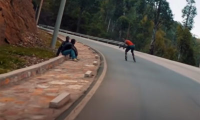Rollerblading in Africa with skating star Karim Kigalis